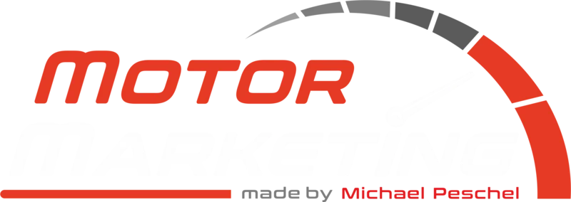 MotorMarketing Logo, Logo White