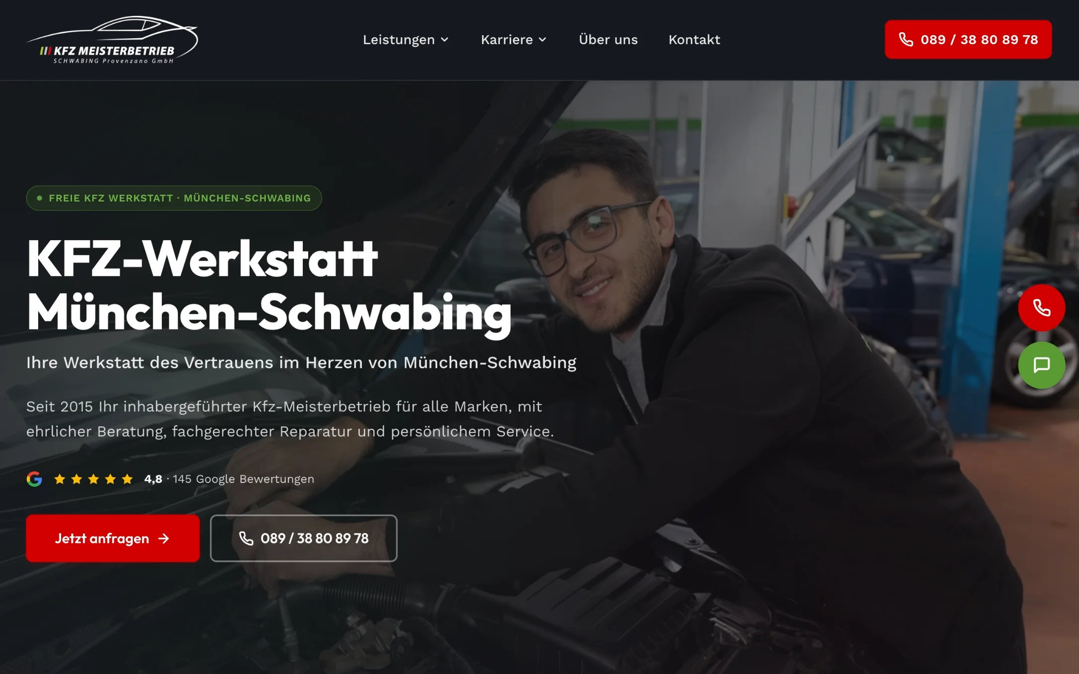 KFZ Meisterbetrieb Schwabing - Freie Werkstatt in München