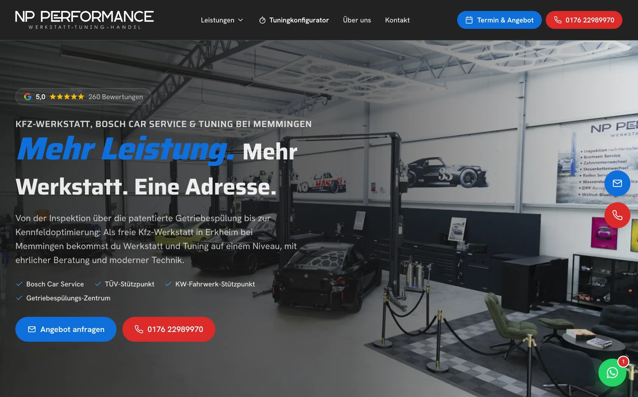 NP Performance - Kfz-Werkstatt und Tuning bei Memmingen